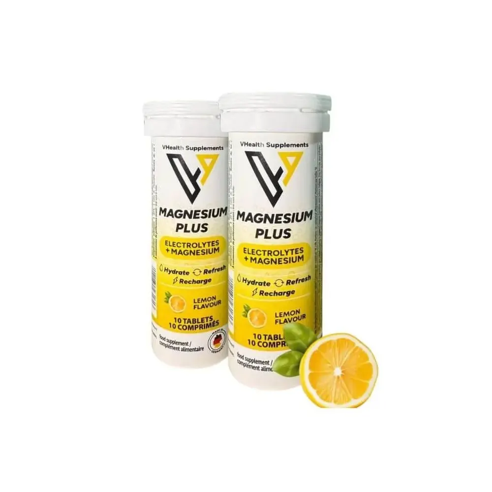 VHEALTH MAGNESIUM PLUS GOUT CITRON 10 COMPRIMES