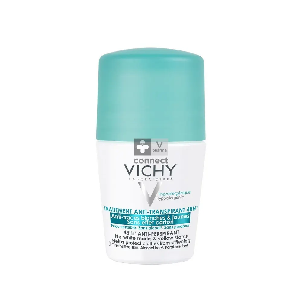 Vichy مزيل عرق مضاد للتعرق 48 س رول أون 50 مل