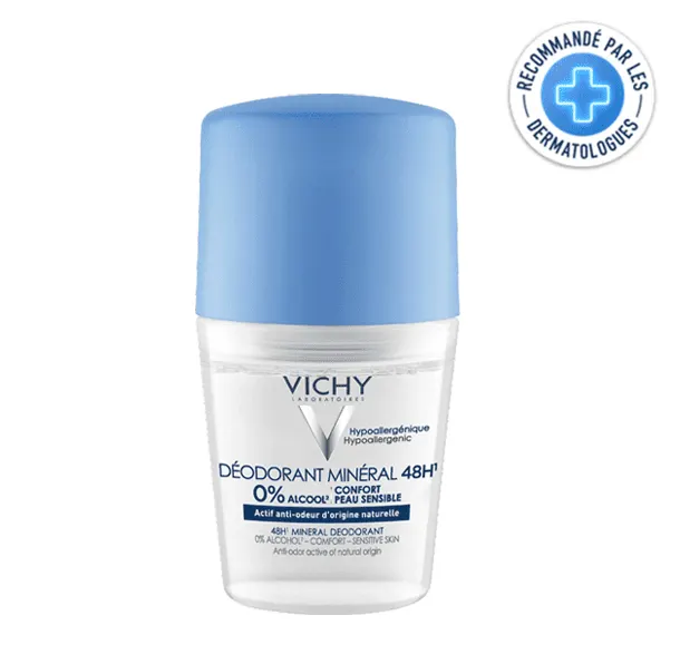 Vichy مزيل عرق معدني رول أون 48 س 50 مل