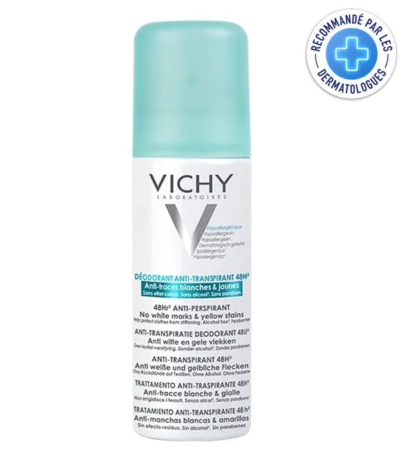 VICHY DEO SPRAY ANTI-TRACES 48 H 125ML