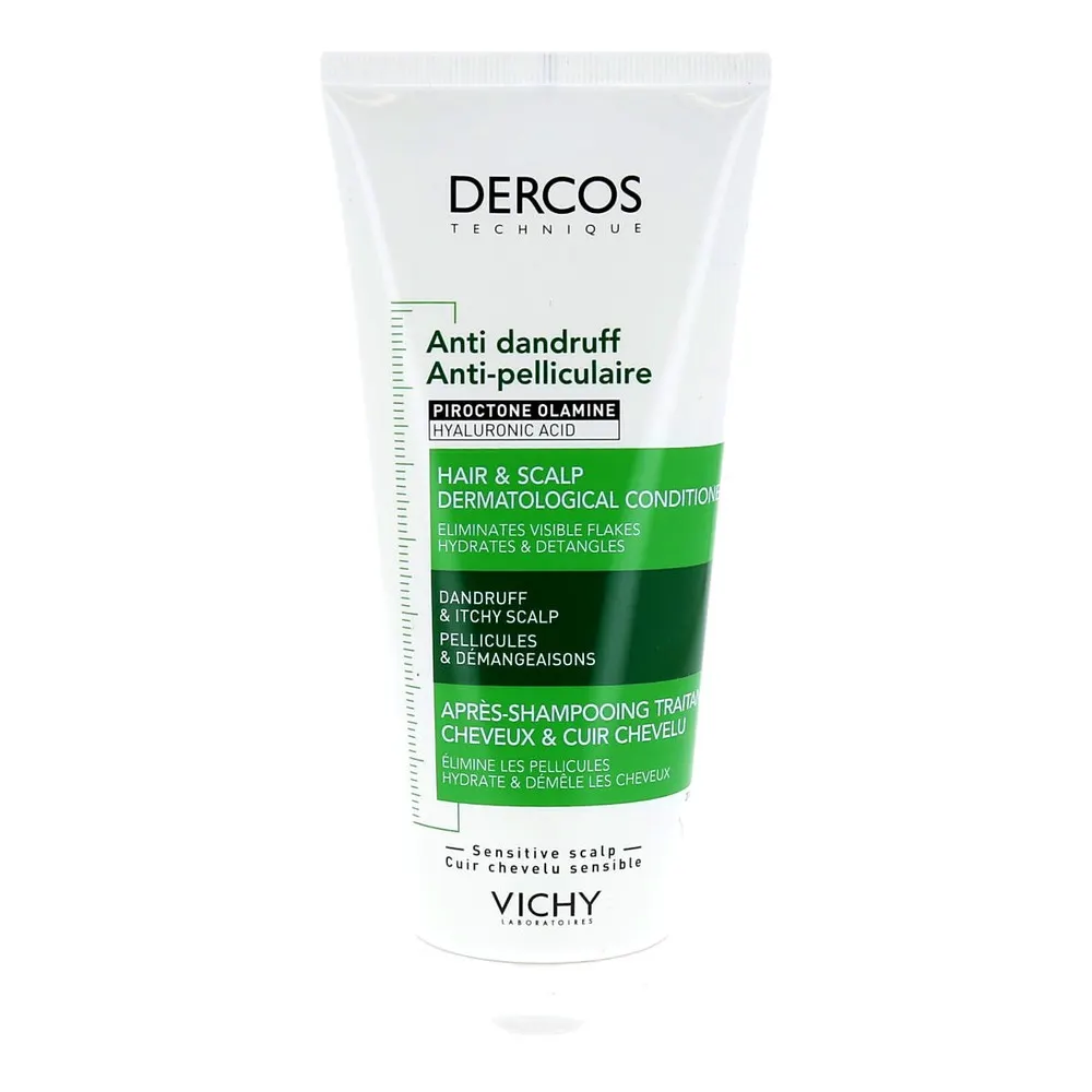 VICHY DERCOS ANTI PELLICULAIRE APRES SHAMPOING TRAITANT 200 ML
