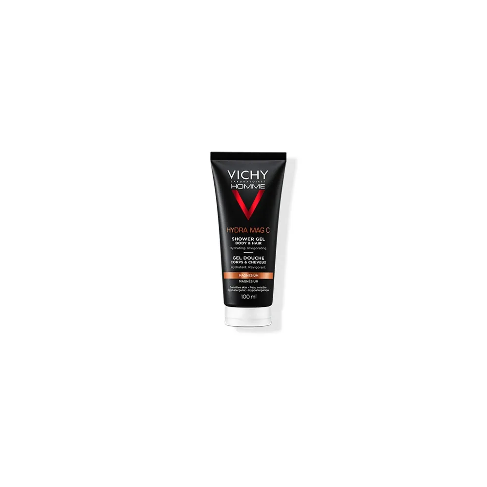 Vichy Homme Hydra Mag C+ – علاج مرطب مضاد للتعب للوجه والعينين – 50 مل