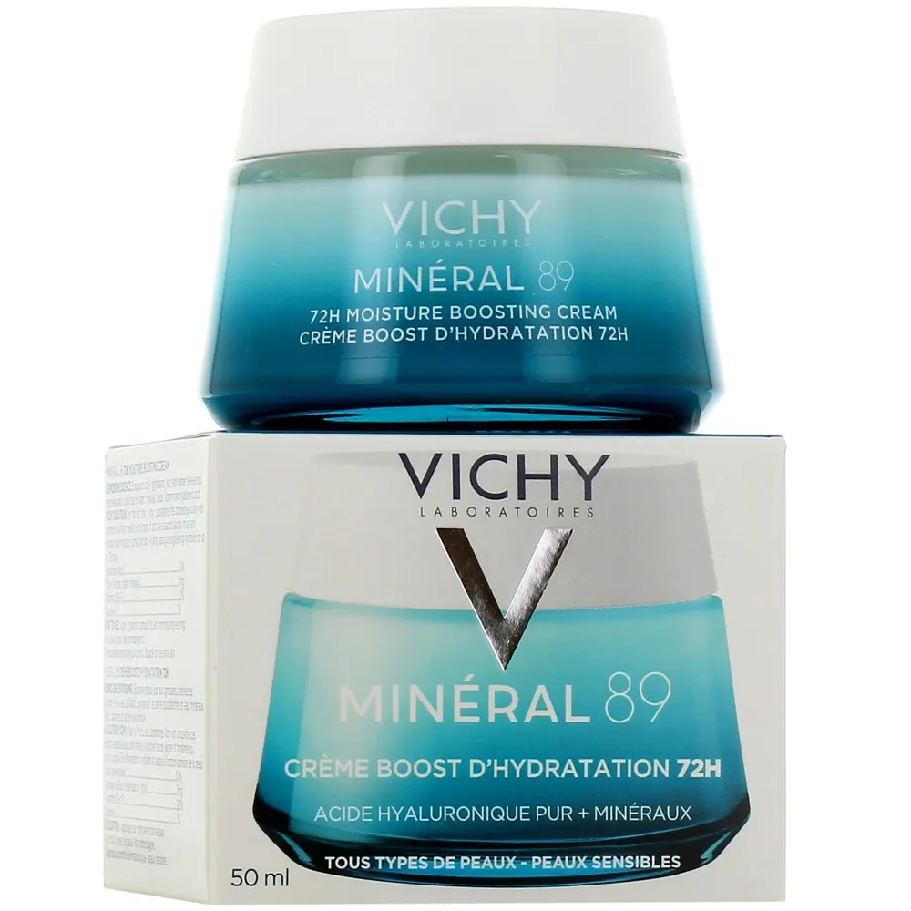 Vichy mineral 89 crème boost d’hydratation 72h