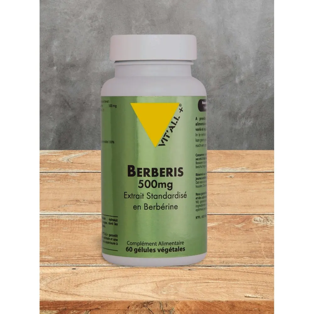 VIT'ALL+ Berberis 500 ملغ 60 كبسولة