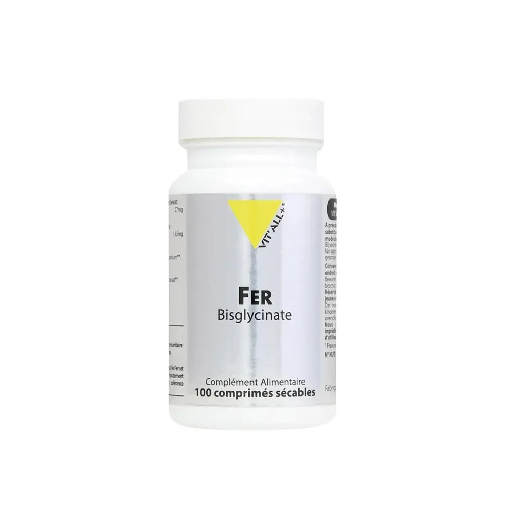 VIT'ALL Fer Bisglycinate 27 ملغ × 100