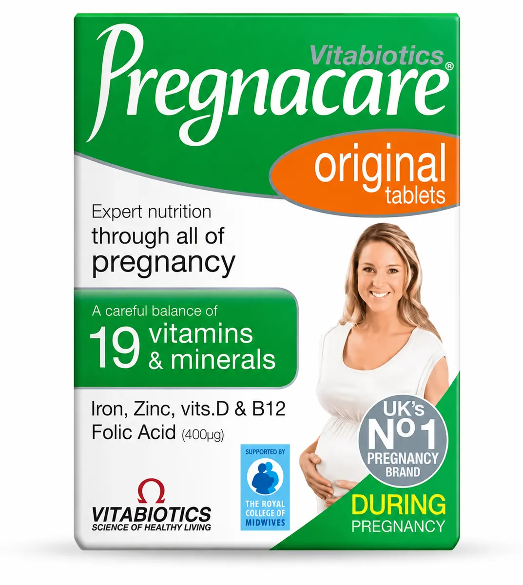 Vitabiotics Pregnacare Original 30 قرص