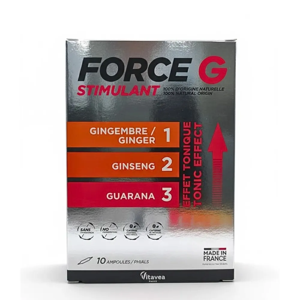 VITAVEA FORCE G STIMULANT 10 AMPOULES