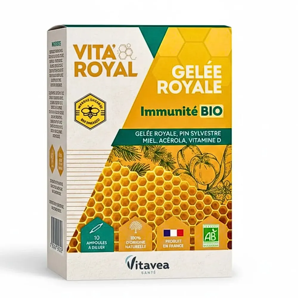 VITAVEA GELEE ROYAL IMMUINITE BIO 10 AMPOULES