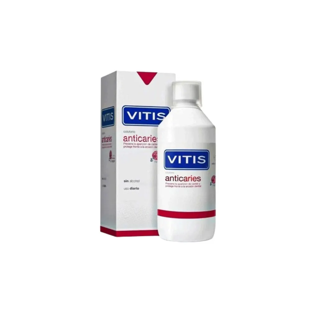 Vitis Bain De Bouche Anti-Caries Mouthwash 500ml