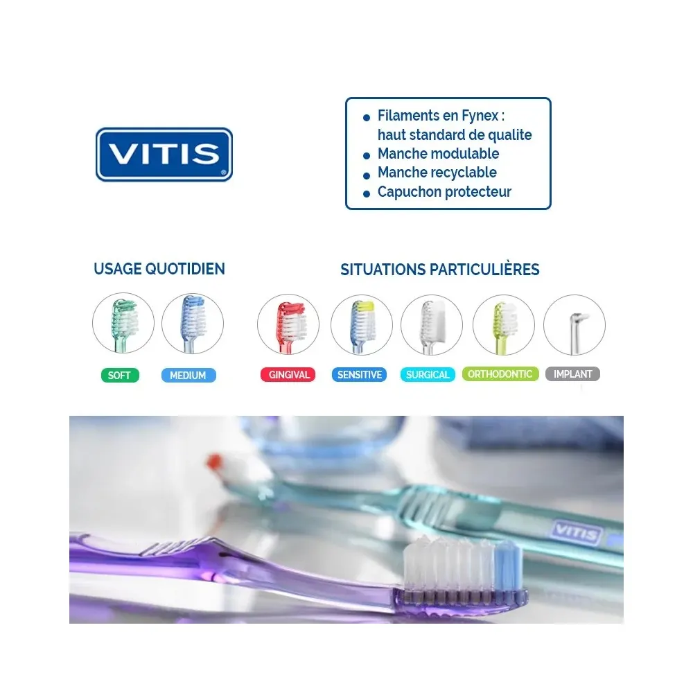 Vitis فرشاة أسنان Surgical