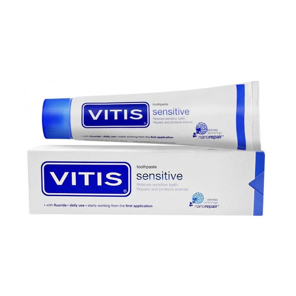 VITIS Dentifrice Sensitive 100 ml Protection des dents sensibles