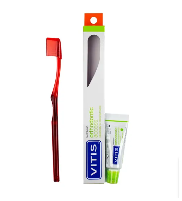 VITIS Orthodontic Brosse à dents + Dentifrice 15ml
