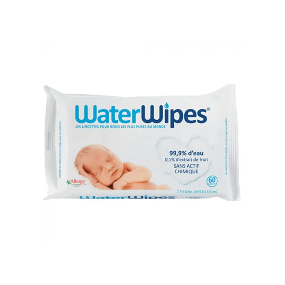 WaterWipes – Pack Lingettes Bébé -9x60 Pièces