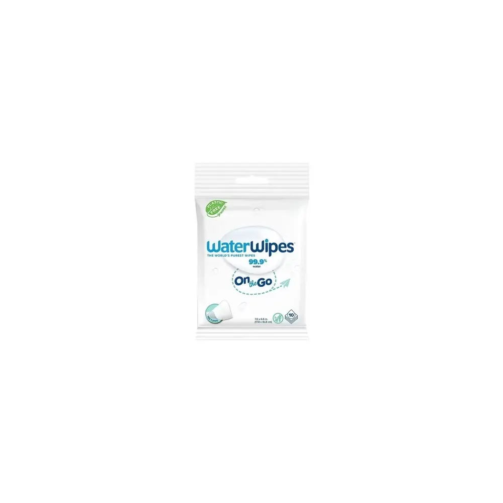 WaterWipes مناديل On The Go 10 وحدات