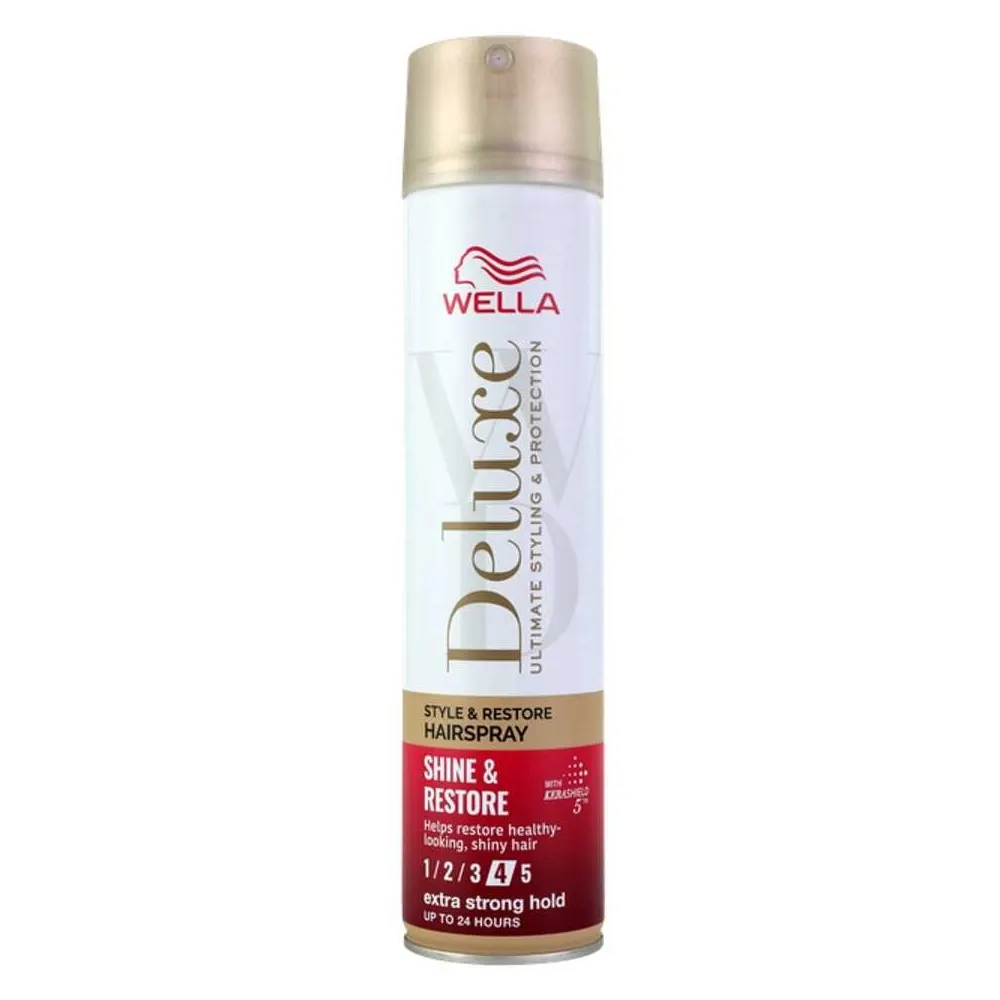 Wella Deluxe Shine & Restore سبراي تثبيت 250 مل