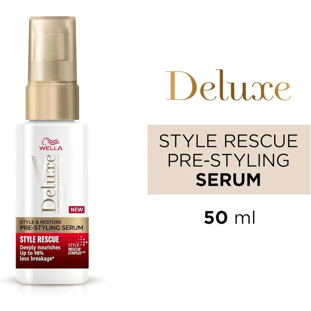 Wella Deluxe Style And Restore سيروم ما قبل التصفيف 50 مل