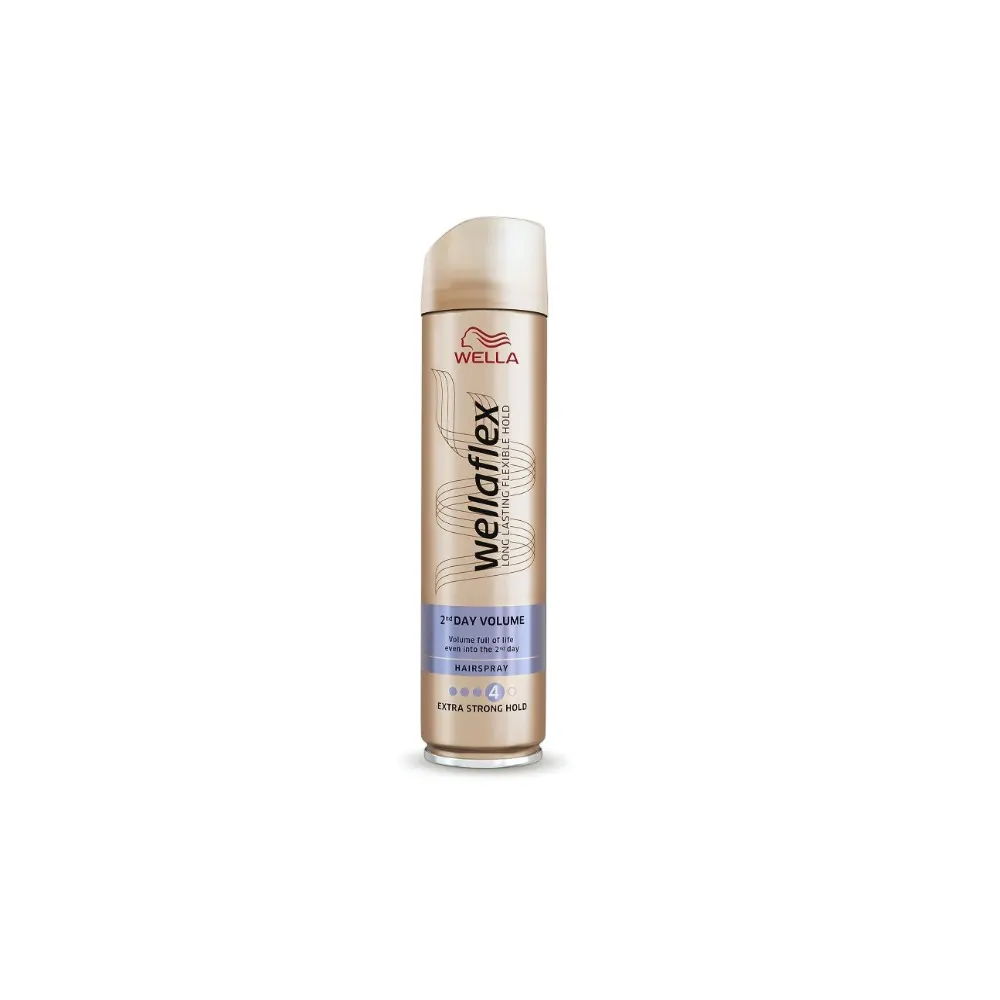 Wella Wellaflex 2 Days Volume سبراي شعر بتثبيت قوي جداً 250 مل
