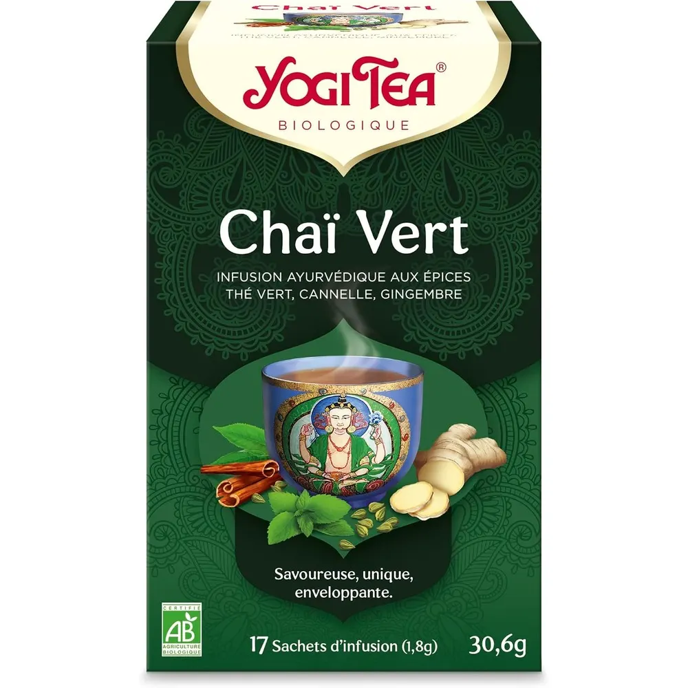 Yogi Tea - CHAI VERT 17 Sachets