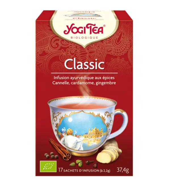 Yogi Tea Classic 17 كيس 100% عضوي