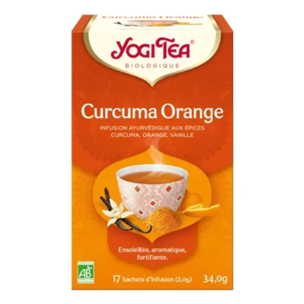 Yogi Tea - CURCUMA ORANGE 17 Sachets