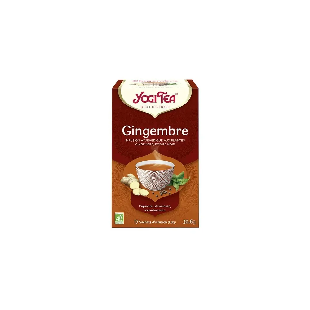 Yogi Tea - GINGEMBRE 17 Sachets
