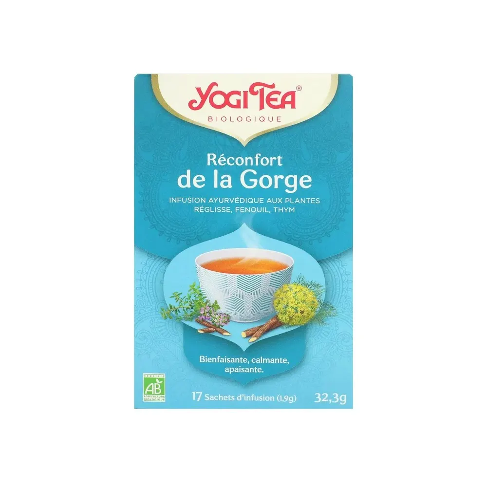 YOGI TEA RECONFORT DE LA GORGE 17 sachets