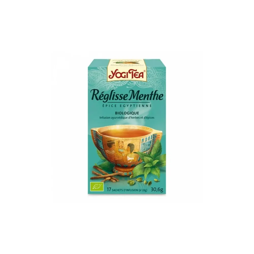 Yogi Tea عرق السوس والنعناع 17 كيس