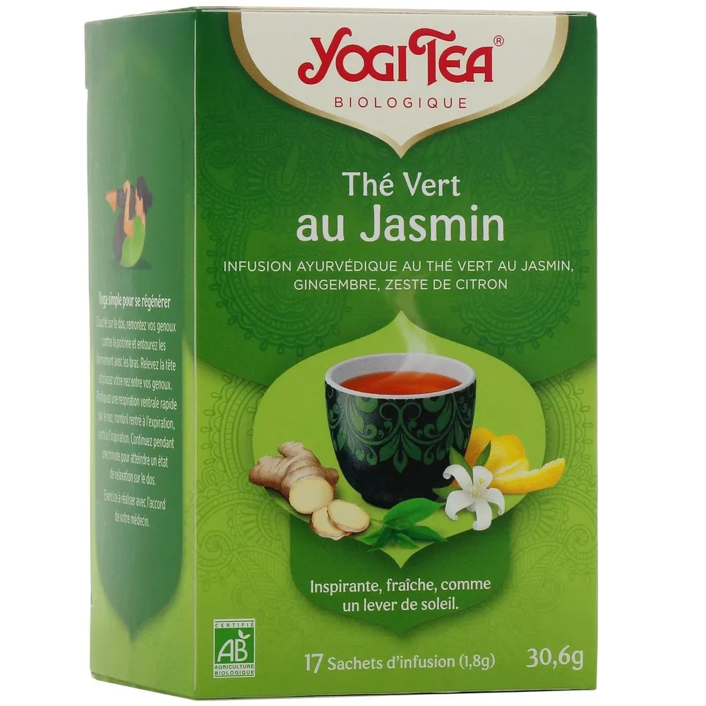Yogi Tea - THE VERT AU JASMIN 17 Sachets