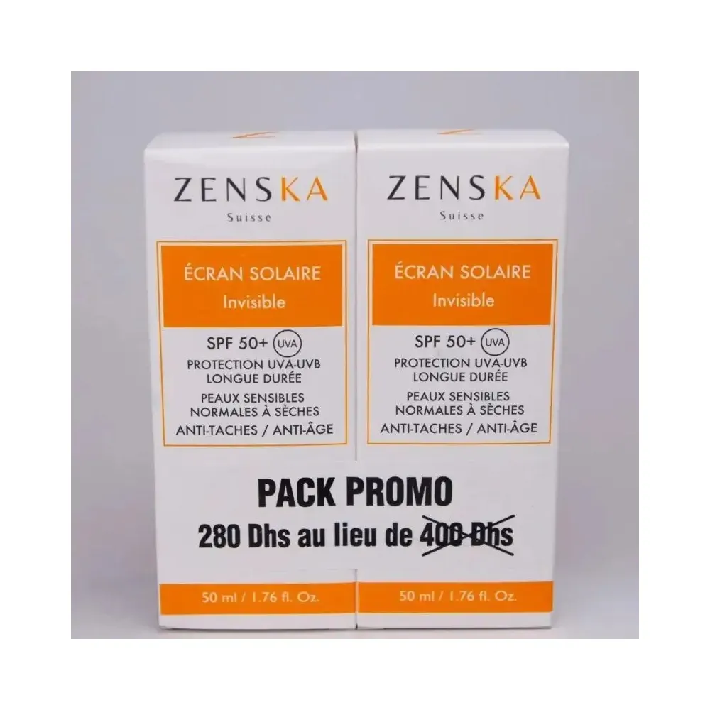 Zenska باقة عرض واقي شمس غير مرئي 50 مل