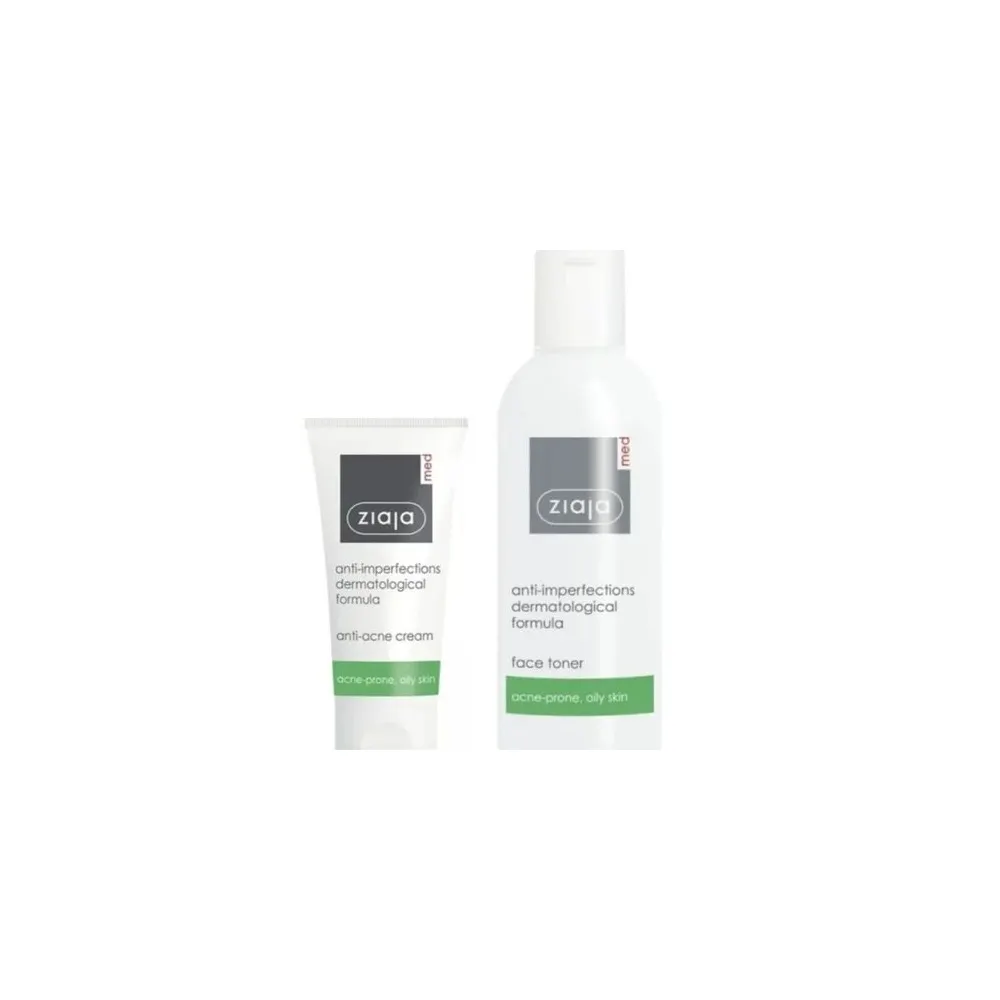 Ziaja Med Gel nettoyant anti-imperfections formule dermatologique 200 ml