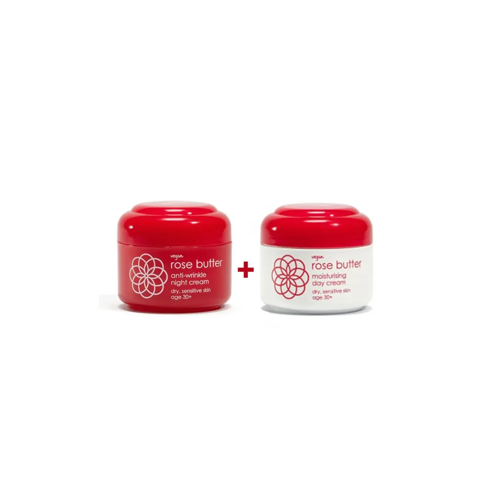 ZIAJA ROSE BUTTER CREME DE NUIT ANTI AGE 50 ML = CRÈME DE JOUR 50ML OFFERTE