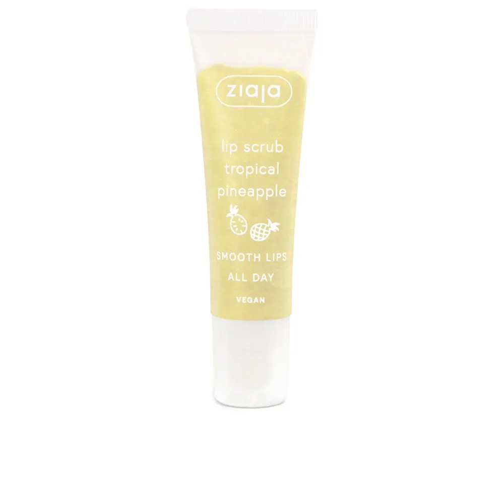 Ziaja Tropical D'Ananas Lip Gloss 12ml = Gommage À Lèvres d'ananas Offert