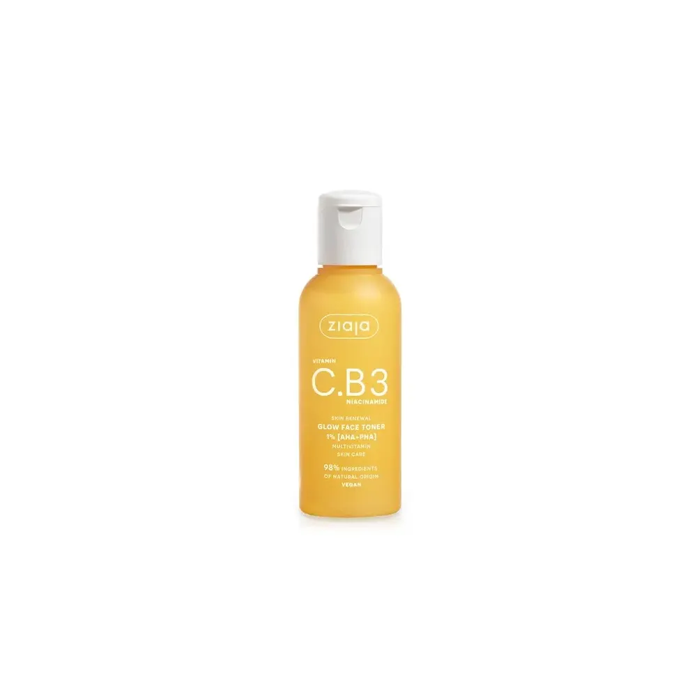 Ziaja Vitamin C.B3 Niacinamide Glow Face Toner 1% [AHA+PHA] 120ml