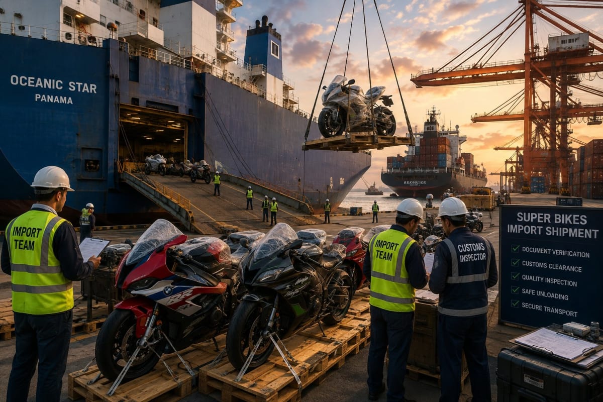 How Superbike Imports to Pakistan Actually Work — By Lahore's Import Specialists (2026 Guide)