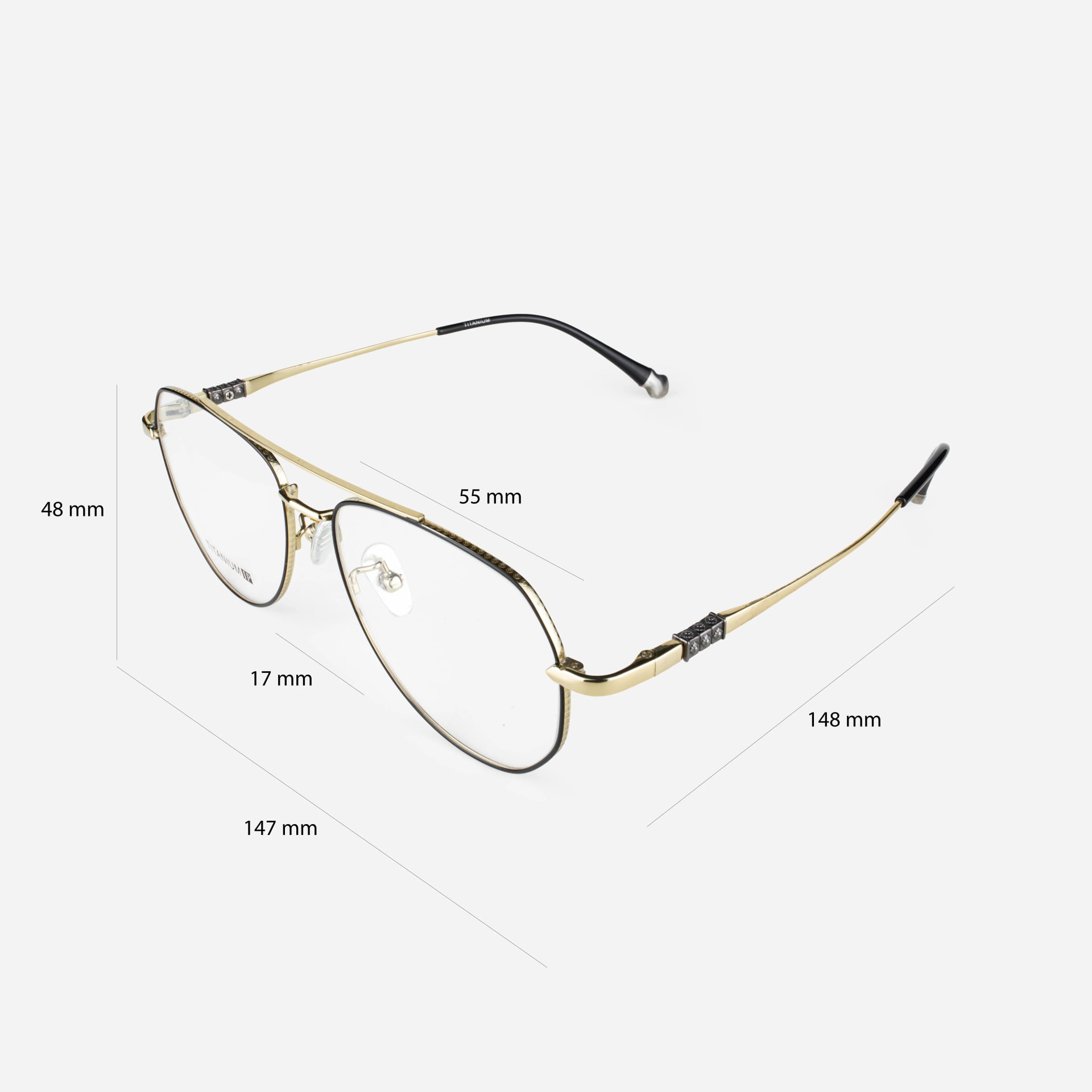 Avery Black/Gold 8