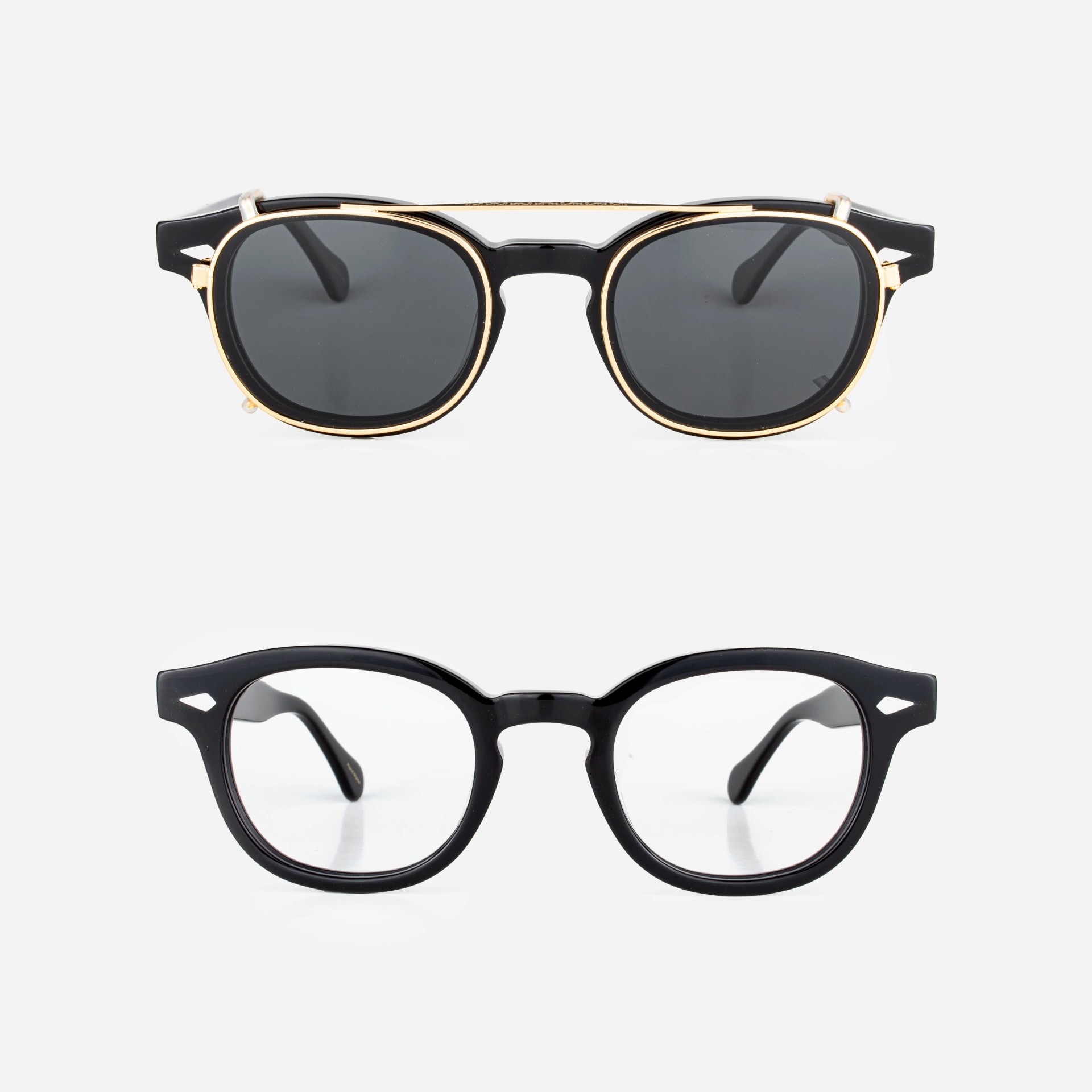 Ares Black/
Clip on Gold