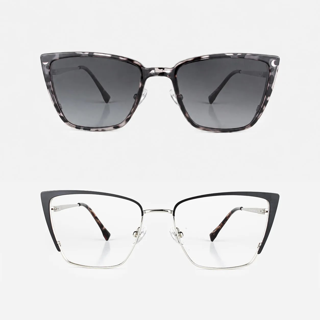 Sasha Black-Silver/Doble uso