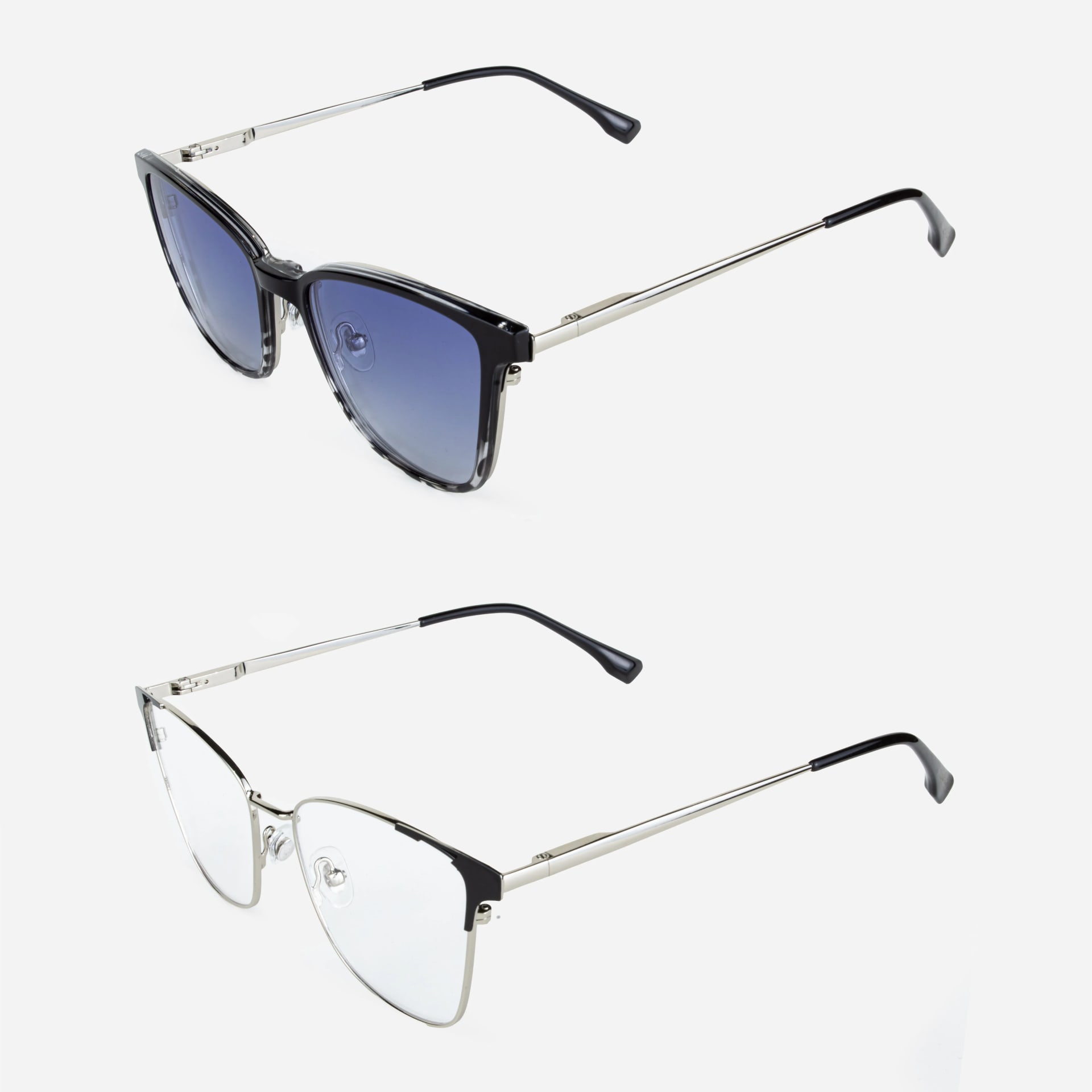 Darcy Black-Silver/Doble uso 3