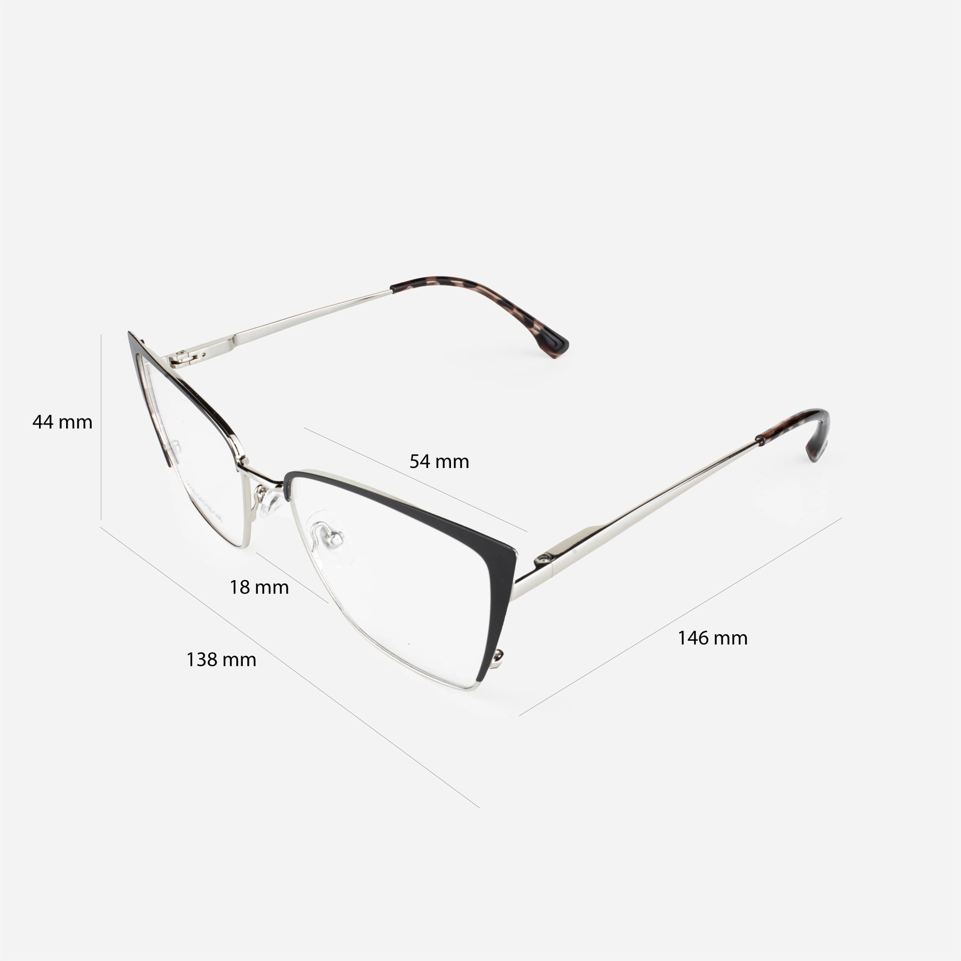 Sasha Black-Silver/Doble uso 4