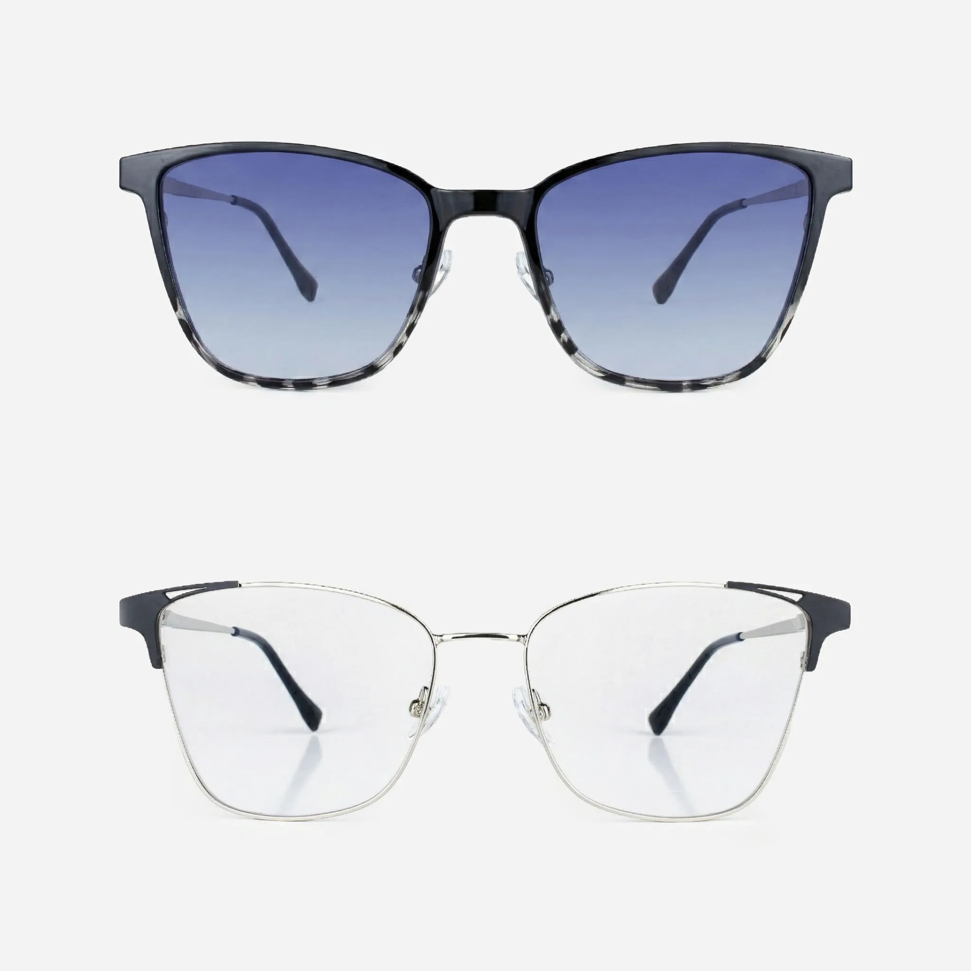 Darcy Black-Silver/Doble uso
