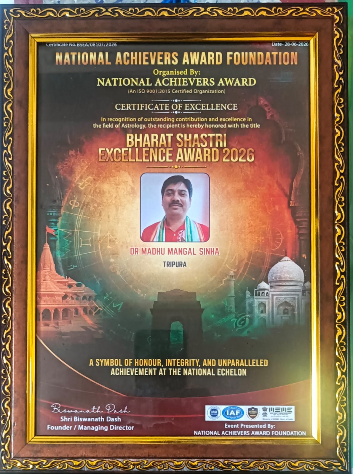 Bharat Shastri Excellence Award 2026
