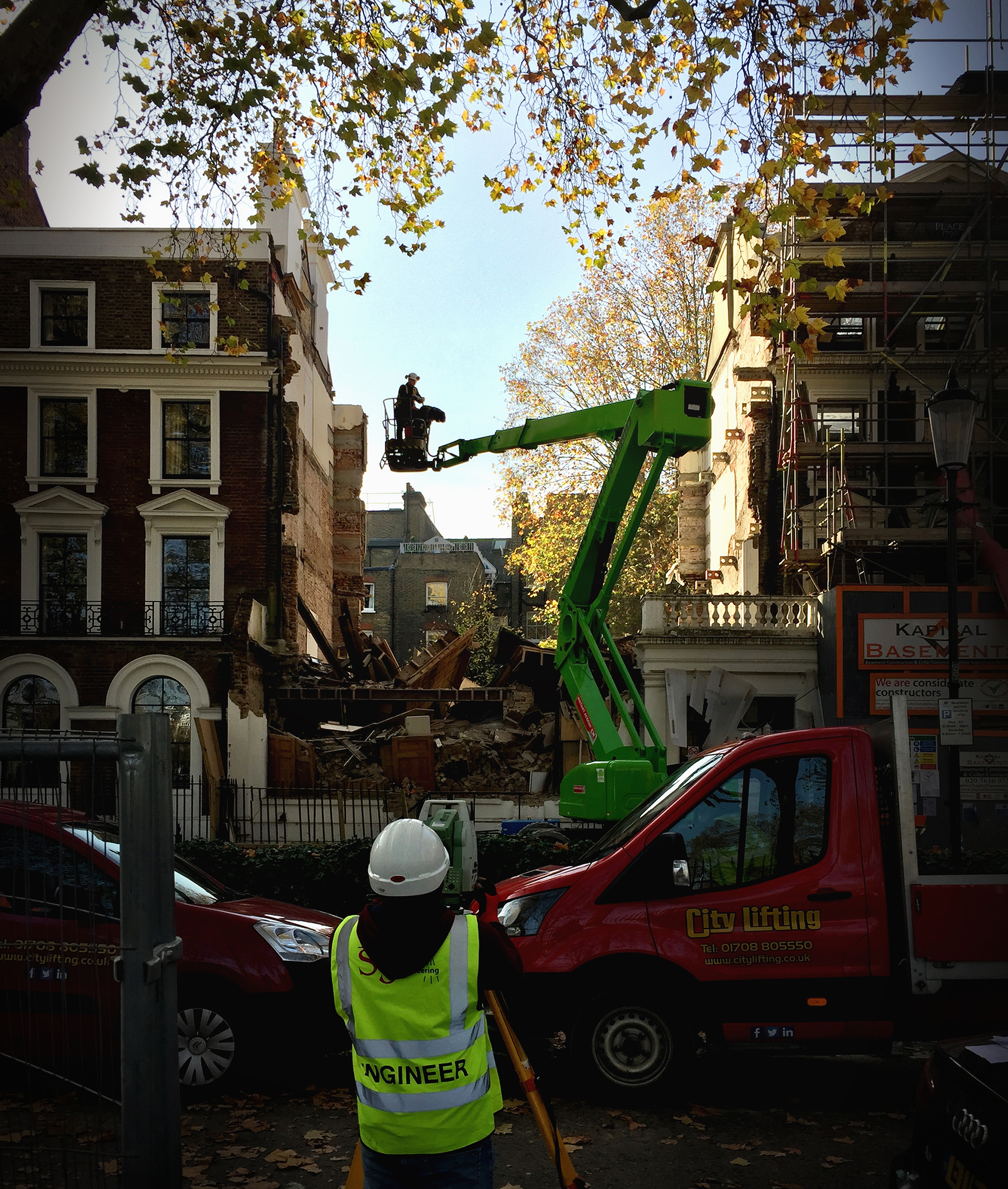 Durham Place House Collapse Chelsea London