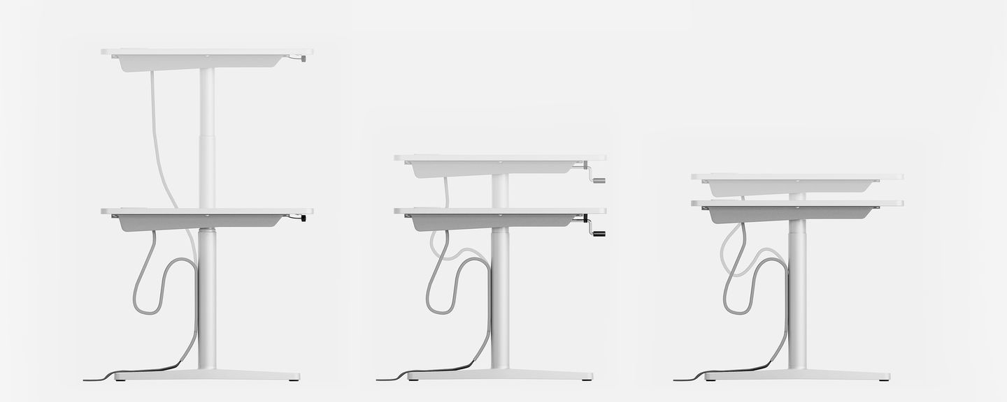 Tyde desk by Vitra