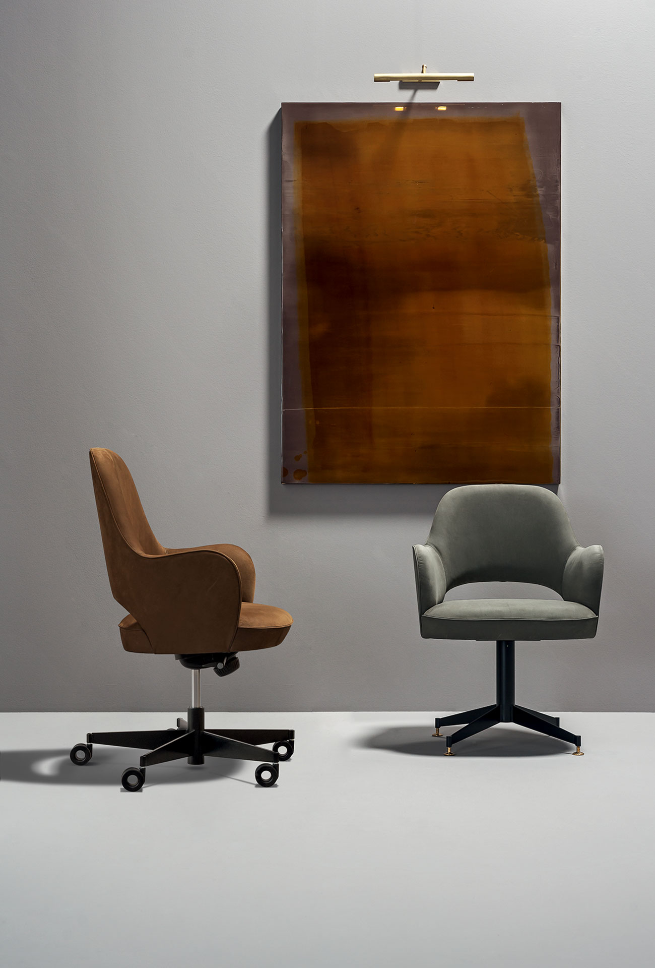 Colette office chairs by Baxter