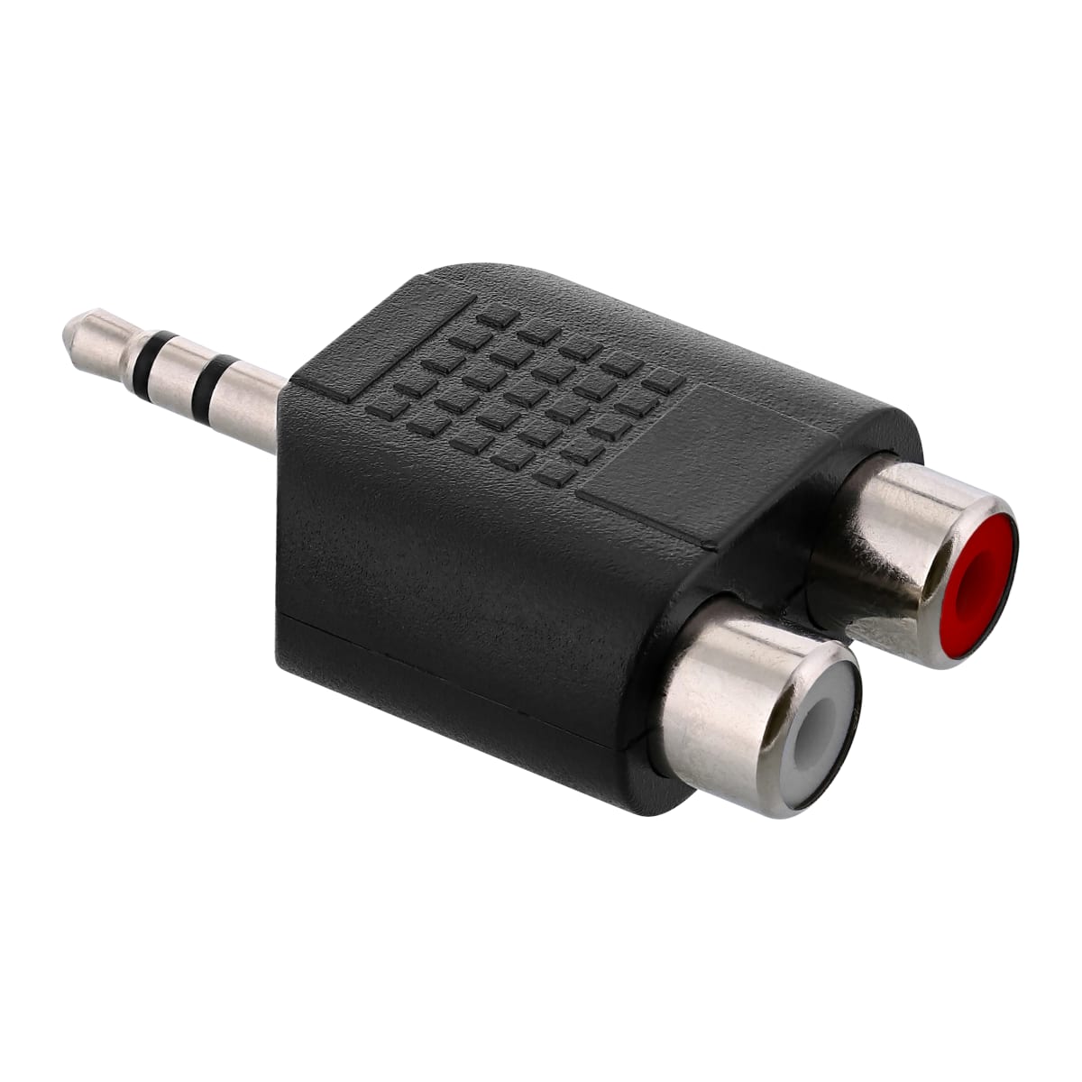 TRU COMPONENTS Adaptateur jack Cinch-RCA mâle - Jack femelle 3.5 mm mono  Nombre de pôles (num):2 1 pc(s) S306731