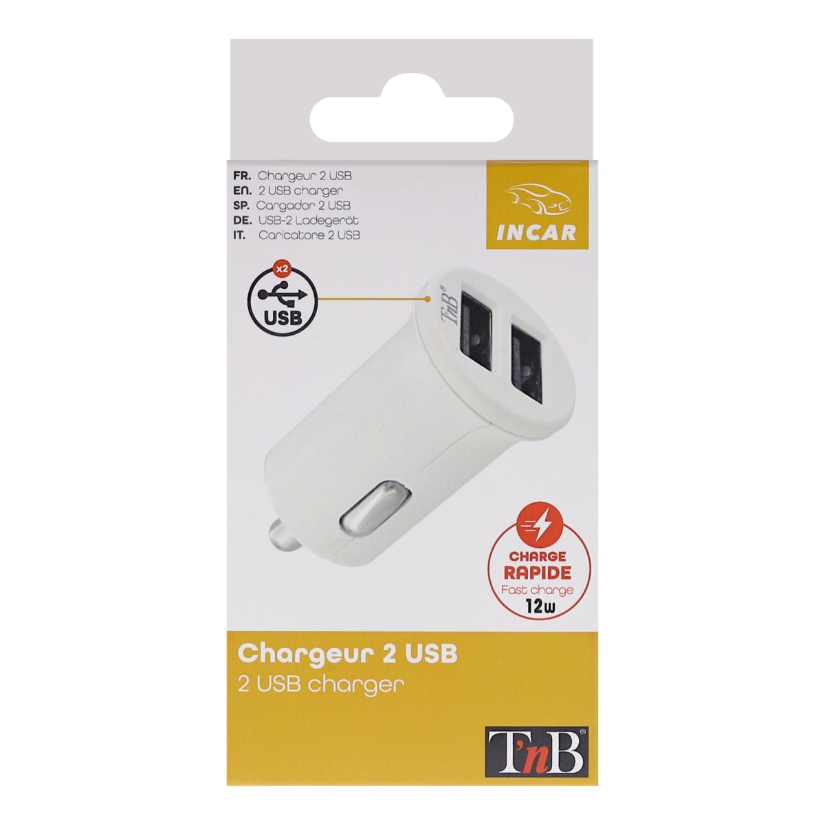 Chargeur Allume Cigare BEBIBOS 2 EN 1 pour 13,000 DT