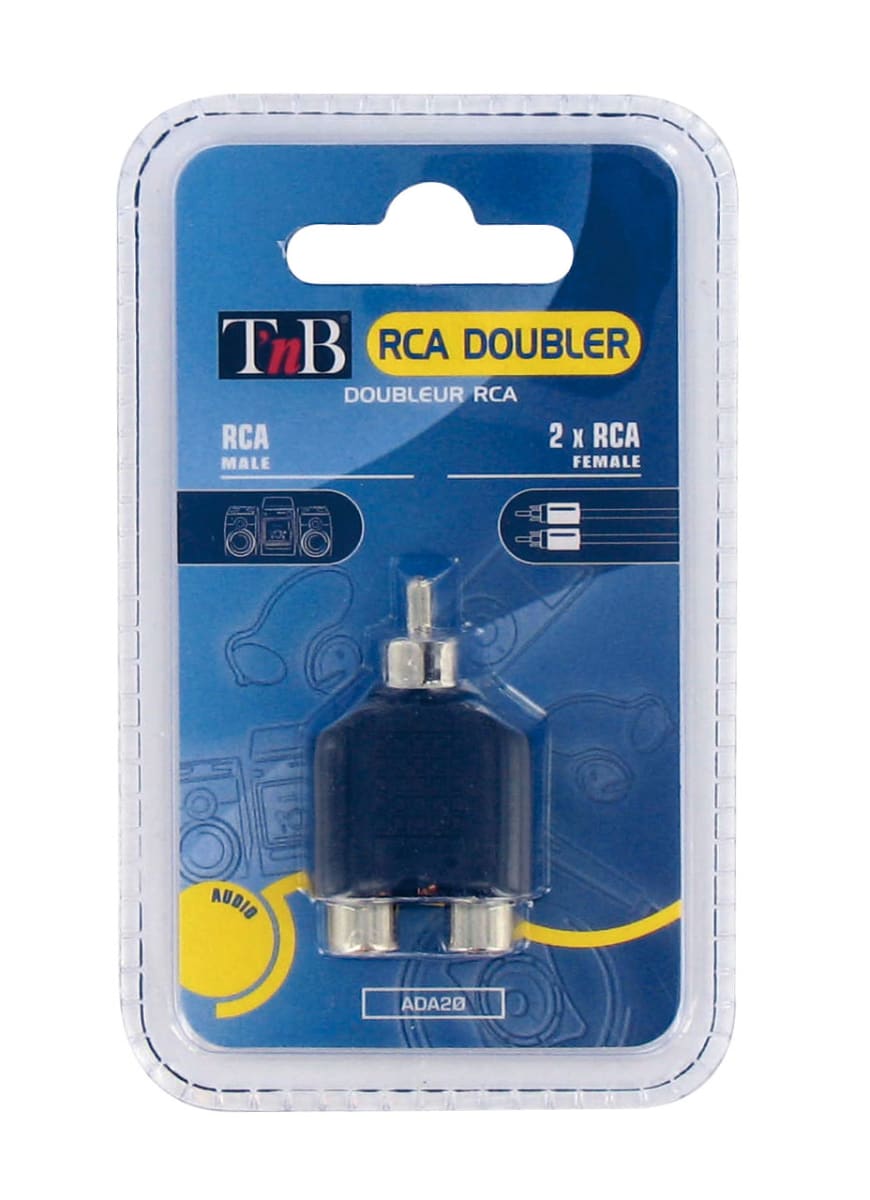 PRISE RCA M/ 2 PRISES RCA F - T'nB