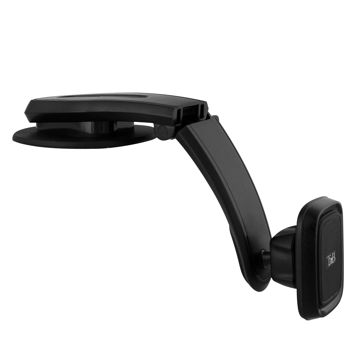 Support voiture téléphone tableau de bord ventouse magnétique swissten noir  65010601 - Conforama