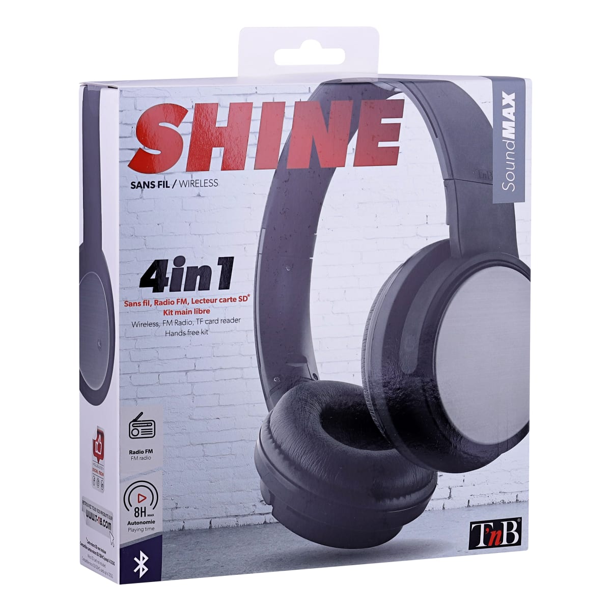 Španělsko Armstrong Šušenka sluchátka tnb bluetooth shine headphones  přijímání pro obrubník