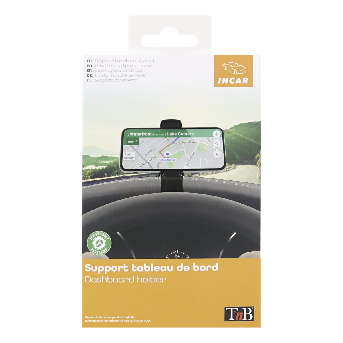 Support pince pour porte gobelet DRIVER TNB - Feu Vert